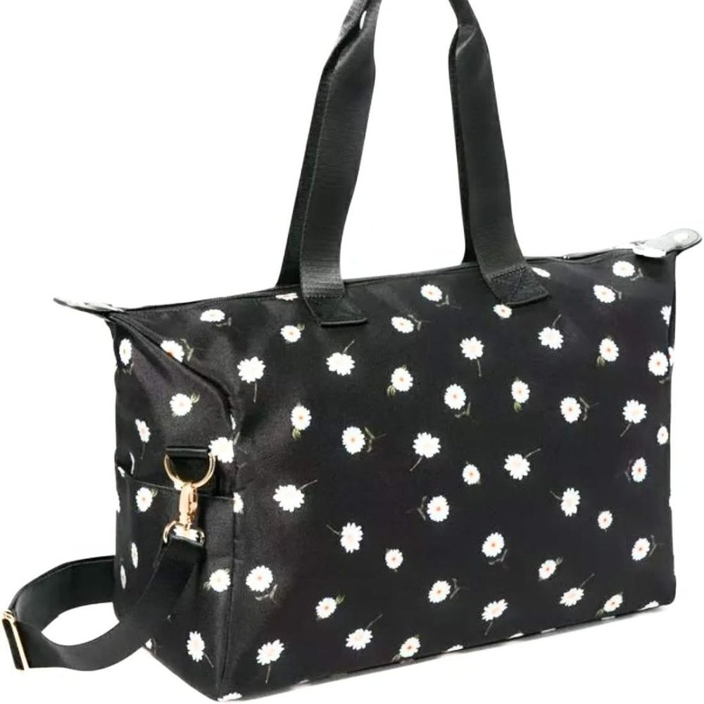 Alice + Olivia Daisy Print Duffel Bag (NWOT)